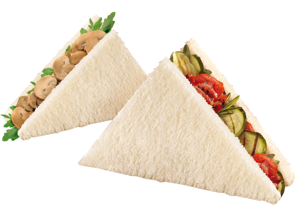 Pane per tramezzini verticale