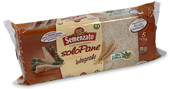 Horizontally sliced tramezzini bread